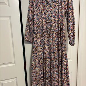Old Navy Floral  Dress Womens size Large  NWT